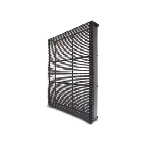 户外格栅屏户外防水透明LED显示屏